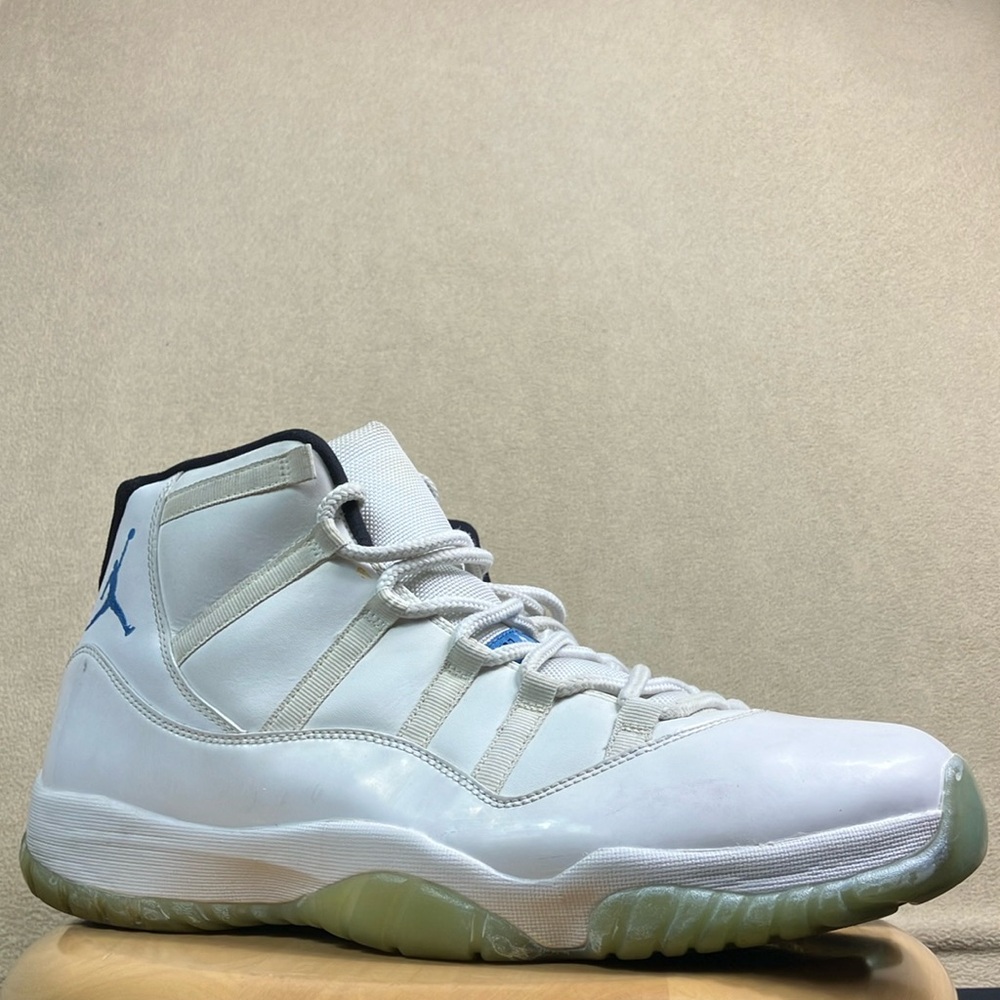 Nike Air Jordan 11 Legend Blue 2014‎ Sneaker Shoes 378037-117 Men’s size 14